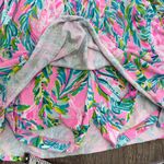 Lilly Pulitzer  Lana Skort Romper Off Shoulder Unicorn‎ Of The Sea Sz XXS Photo 3