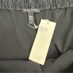 Eileen Fisher  Satin Straight Leg Pant Trousers Pull On Black Photo 10