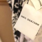 Diane Von Furstenberg maiha star meadow Sleeveless Silk Dress Black white 10 Photo 5