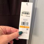 Kensie NEW Fit & Flare Black Dress NWT Queen Anne Neckline Tie Short Sleeves Photo 3