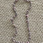 Pink Dolphin Seashell Necklace Beaded Necklace Spin Closure Beach Boho EUC Photo 0