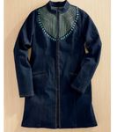 Midnight‎ Velvet Dorinda Women's Small Denim Duster Jacket Blue Photo 1