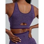 Buffbunny BBL  Lift Seamless Reversible Sports Bra Eggplant Purple M 36 A B C Photo 7