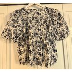 Tuckernuck  Hyacinth House Nadia ruffle puff sleeve blouse size xs Photo 6