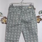 Pilcro and the Letterpress  Blue White Floral Jeans Size 28 Photo 5