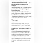 Decathlon black trail running cropped butterfly print athletic leggings Size M Photo 11