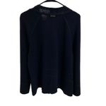 St. John Sport Size XL Santana Knit Full Zip Jacket Black Flare Sleeve Old Money Photo 3