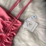 Cyn & Luca Square Neck Swimsuit Pink Apricot NWT Size M Photo 1