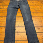 Etam Jeans Women Blue Wash Straight Leg Denim Pants Size UK 12 Photo 0