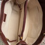 Mark and Graham Bamboo Elisabetta Brown Tote Made in Italy Photo 6