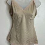 Spanx  Tank top Cami V Neck Beige Tan size XL Shapewear slimming Photo 0