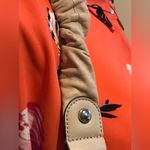 B Makowsky B.Makowsky Leather Bucket Handbag - Bone/Cream Green Inside Silver Hardw… Photo 1