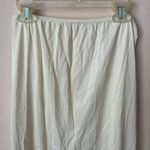 Vintage Cream Slip Skirt Tan Photo 1