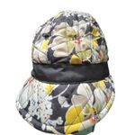 Vera Bradley Unisex Floral Quilted Hat - Black, Yellow, White OSFM Photo 11