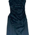 Suzi Chin for Maggy Boutique Off the Shoulder Black Cocktail Hoco Dress Size 8 Photo 0