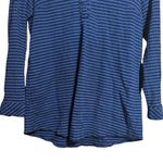 J.Jill Tunic Top Womens XS Blue Black Plaid Split Neck Popover Blouse Ladies Photo 4