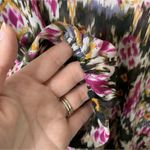 Show Me Your Mumu Medium Chelsey Ikat Print Top Blouse Long Sleeve Keyhole Women Photo 5