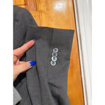 Brooks Brothers Stellita Fit Wool Blend Blazer Gray 1 Button Italy Size 10 Photo 5