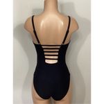 Seafolly New.  DD-cup black swimsuit. Retails $168 US size 4/DD Photo 7