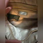 Lauren Ralph Lauren Metallic Gold Leather Crossbody shoulder Bag Photo 7