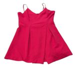 Gianni Bini  GB Pink Salmon Mini Pleated Dress Spaghetti Straps Large Hoco Party‎ Photo 3