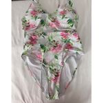 Jordan Emme  Floral One Piece Swimsuit High Waist Tummy‎ Control Size S Photo 1