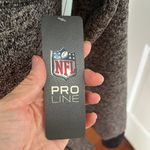 NFL NWT Pro Line Washington Redskins Gray Hooded Zip-Up Jacket Logo Football Medium Photo 3