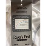 NWT Rivers End Sport White Short Sleeve Polo Shirt Top Cool Matrix Women's L Size L Photo 6