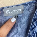 Chambray Romper Blue Size 10 Photo 5