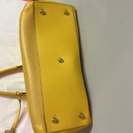 A. Bellucci Italian leather mustard yellow bag B93 Yellow Photo 12