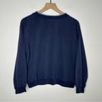 Vintage Shenanigans Blue Crewneck Angels Sweatshirt Sz M Embroidered Grannycore Photo 3