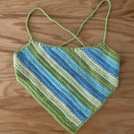 Peppermayo  Multicolor Crochet Bandeau Top Photo 0