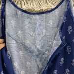 Lulus Blue Floral Romper Photo 5