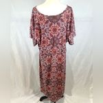 Bobbie & Brooks Bobbie Brooks super soft pink and white paisley print faux wrap dress size 3X Photo 3