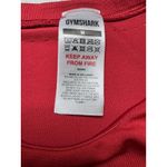 Gymshark  Red Cropped‎ Long Sleeve Training Top Athletic Apparel Womens Photo 2