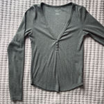 American Eagle  Grey Top Photo 0