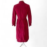 Saks 5th Avenue Vintage Leather Trench Dress Photo 2