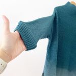 City Chic Simply Mod Sweater in Alpine Green Photo 3