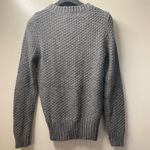 Mak B | Round Neck Long Sleeve Knit Sweater | S | Grey | MK3312 | Sample Sale Photo 3