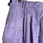 Rokh Purple Utility Cargo Wide Leg High Rise Trouser Pants Size 4 Photo 7