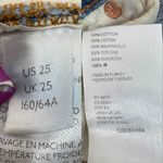 Free People We The Free Vixen Distressed Cigarette Crop Jeans Raw Hem Blue 25 Photo 11