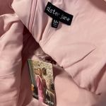 NEW Sister Jane Sz M Isabella Jacquard Mini Dress Bubble Skirt Pink Size M Photo 10