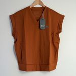 FIGS Mira FORMx V-Neck Scrub Top in Alder, Size Large Photo 8