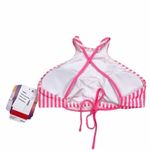 Coco Rave  Pink Flamingo Bikini Top XS / S Photo 3