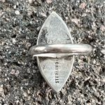 Native American Zuni Channel Inlay Turquoise Sterling Silver Ring by Amy Wesley Blue Size 6 Photo 13