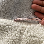 Victoria's Secret  Gray Fleece Sherpa Lined Hooded Robe SIZE S? Photo 3