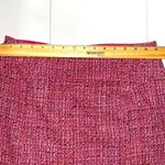 Neiman Marcus  Wool tweed rose pink skirt. Fit and flare. Size 10. Photo 7