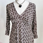 Ashley Stewart Vintage‎ Brown Polka Dot Babydoll Top Y2K 2000s Coquette Fairycore Medium Photo 0