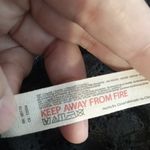 Free People Intimately Mesh Hoop N Look Closure Goth Gruge Festival Size M Black Size M Photo 7