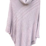 Janice Cow neck Poncho Dusty Rose/Gold Flex NWT Pink Size undefined Photo 0